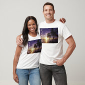 Stranden bij Negril Jamaica T-shirt (Unisex)