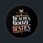 Stranden Booze & Besties Kokosnoot Zomer Ronde Button 7,6 Cm<br><div class="desc">Stranden Booze & Besties Kokosnoot Boom Zomervakantie</div>
