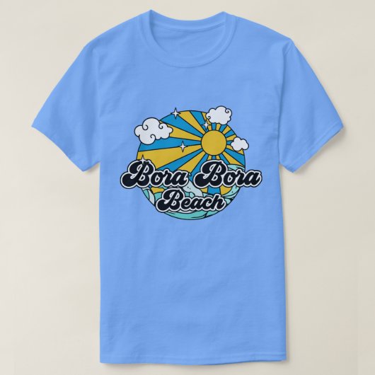Stranden Bora Bora Beach T-shirt (Design voorkant)
