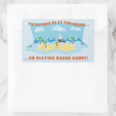 Stranden & bordspellen Stickers (Tas)