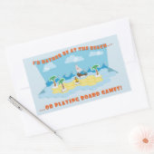 Stranden & bordspellen Stickers (Envelop)