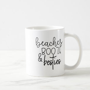 Stranden drank en besties Grappig Zomer BFF Gift H Koffiemok