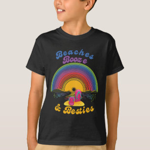 Stranden drank en besties grappige vrienden BFF me T-shirt