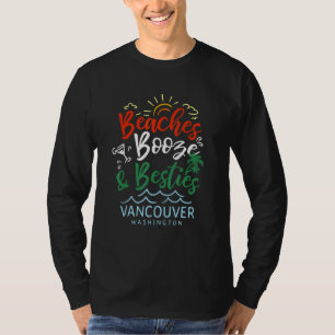 Stranden drank en vriendinnen Vancouver zomer Cana T-shirt