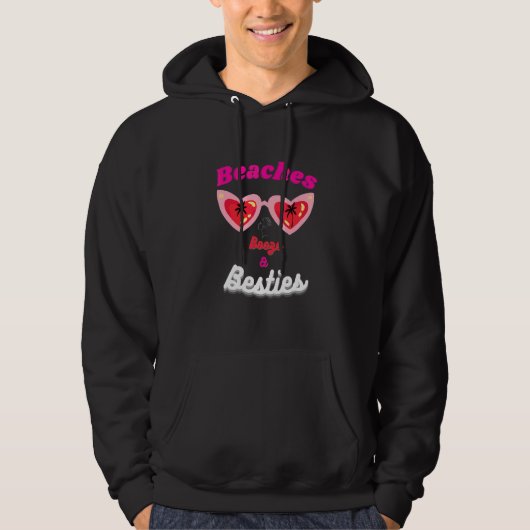 Stranden Drank & Vriendinnen Hoodie (Voorkant)