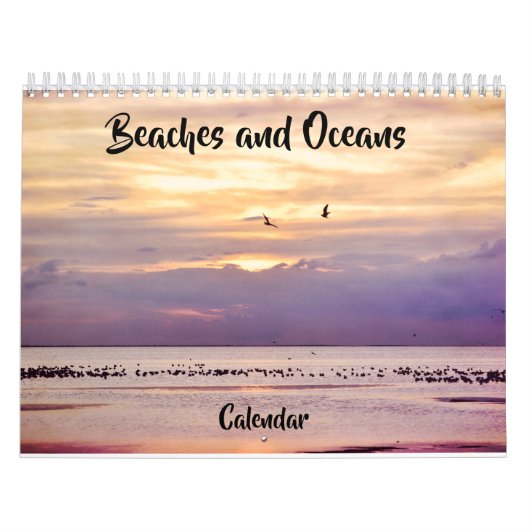 Stranden en oceanen Fotografie Kalender (Hoes)