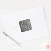 Stranden en strengen van parels Sticker (Envelop)