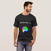 Stranden houden van mij t-shirt (Voorkant volledig)