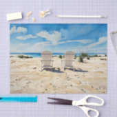 Stranden in Tissuepapier (Craft)