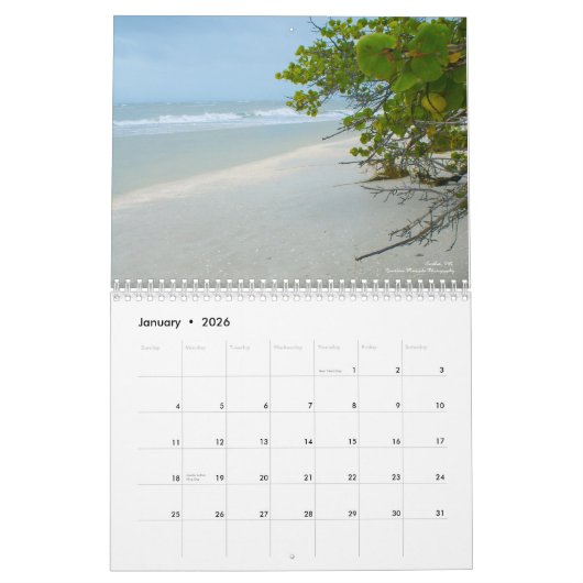 Stranden Kalender (Jan 2026)