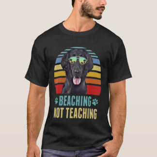 Stranden Niet Lesgeven   Flat Coated Retrievers Ho T-shirt