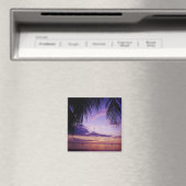 stranden op Negril, Jamaica 2 Magneet (Insitu (Vaatwasser))