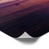 stranden op Negril, Jamaica 2 Poster (Hoek)