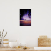 stranden op Negril, Jamaica 2 Poster (Keuken)