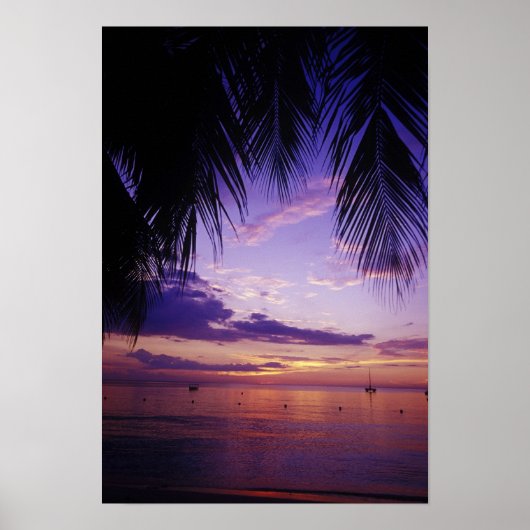 stranden op Negril, Jamaica 2 Poster (Voorkant)