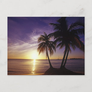 stranden op Negril, Jamaica 3 Briefkaart