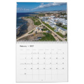 Stranden, Paphos Cyprus door PaphosLife Kalender (Feb 2027)