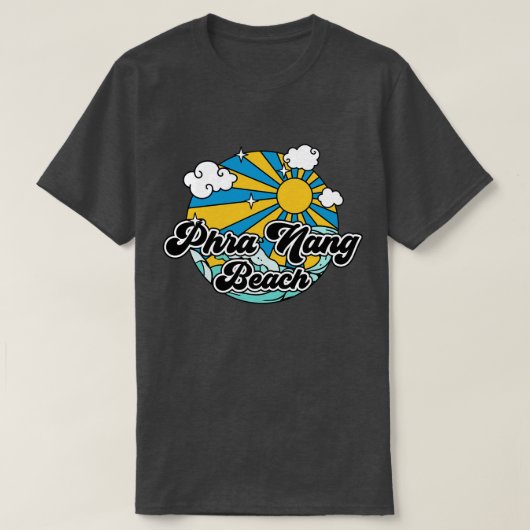 Stranden Phra Nang Beach T-shirt (Design voorkant)