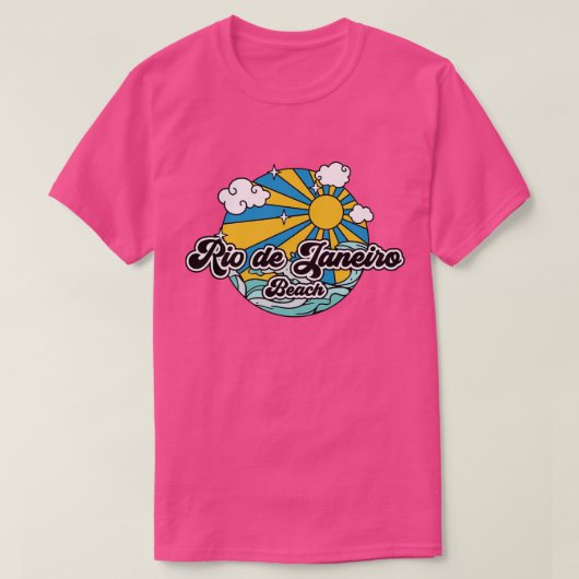 Stranden Rio de Janeiro Strand T-shirt (Design voorkant)