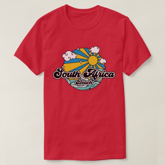 Stranden South Beach T-shirt (Design voorkant)