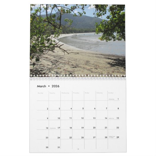 Stranden van Australië Kalender 2024 (Mar 2026)