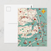 Stranden van de Outer Banks Ansichtkaart Briefkaart (Voorkant / Achterkant)