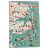 Stranden van de Outer Banks Medium Cadeauzakje (Voorkant)