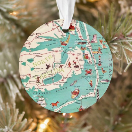 Stranden van de Outer Banks Ornament (Boom)