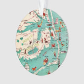 Stranden van de Outer Banks Ornament (voorkant)