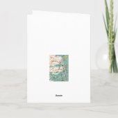 Stranden van de Outer Banks wenskaart Kaart (Achterkant)