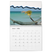 stranden van de wereld kalender (Mar 2026)