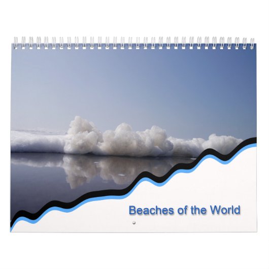 stranden van de wereld kalender (Hoes)