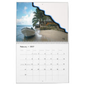 stranden van de wereld kalender (Feb 2027)