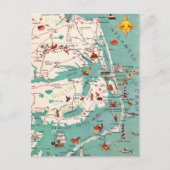 Stranden van het Outer Banks Briefkaart (Voorkant)