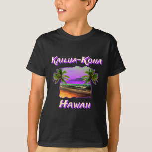 Stranden van Kailua-kona Hawaii 1 T-shirt