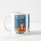 Stranden van New Jersey ~ Longport Koffiemok (Links)