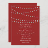 Stranden van parels op uitnodiging van het rode hu (Voorkant / Achterkant)