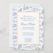 Strandfeest bij kustresort of restaurant kaart (Voorkant)