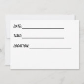 Strandfeest! Kaart (Achterkant)