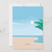 Strandfeest Kaart (Achterkant)