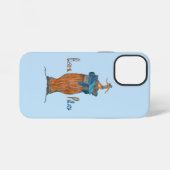Strandfeest ontwerp iPhone hoesje (Achterkant horizontaal)