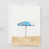 Strandfeest surfen kaart (Achterkant)