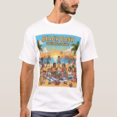 Strandfeest T-shirt (Voorkant)