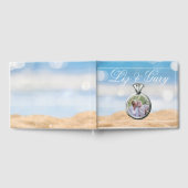 Strandfoto bestemming bruiloft gastenboek (Volledig)