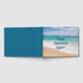 Strandfoto Happy Retirement Gastenboek (Volledig)