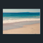 Strandfoto Ocean Blue Schilderachtig Acryl Muurkunst<br><div class="desc">Een mooie  stijl foto van een strand in Californië voor een 30 "x 20" landschapsformaat acrylprint. Pas met tekst aan om uw eigen gepersonaliseerde ontwerp te creëer. Een huwelijksverjaardag cadeau met een huwelijksreis foto.</div>