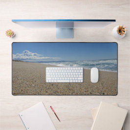 Strandfoto Surf en Sand White Clouds Coastal Bureaumat