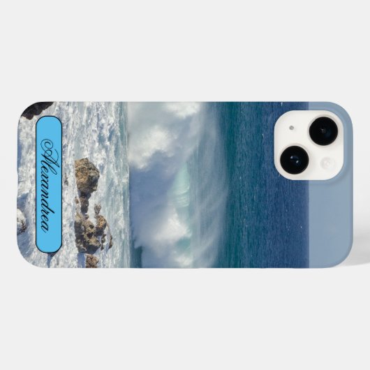 Strandfotografie, golven in Maui Case-Mate iPhone Case (Achterkant (horizontaal))