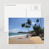 strandgalle unawatuna briefkaart (Voorkant / Achterkant)