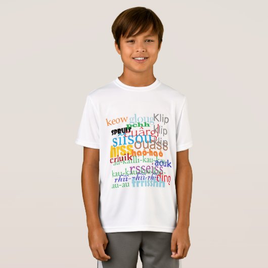 Strandgeluid T-shirt (Voorkant volledig)